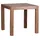 FineBuy Esstisch 80 x 75 x 80 cm braun