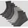 s.Oliver Kurzsocken 8er Pack Schwarz/Grau 43-46
