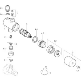 Hansa Minimat Thermostat-Vormischer 63410020