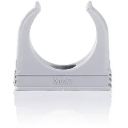 OBO Bettermann Quick-Klemmschelle M40 grau 50 Stück