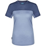Icebreaker Merino 125 Cool-lite Sphere Iii Colour Block Short Sleeve T-shirt blau M Frau