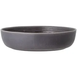 Bloomingville Servierschüssel Raben, Ø25 x H6cm, grau