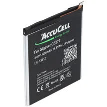 AccuCell Akku passend für Gigaset GS370, Li-Polymer, 3,85V, 2850mAh, 11,0Wh