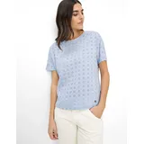 Brax Damen Style CAELEN S Allover Embroidery T-Shirt - 42