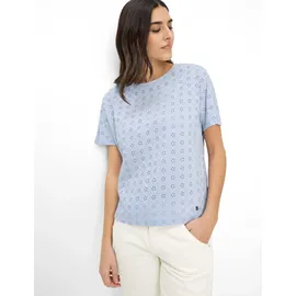 Brax Damen Style CAELEN S Allover Embroidery T-Shirt - 42