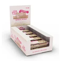 Mountain Joe's Millionaire Protein Riegel , 10 x 50 g Riegel, Raspberry White Ch
