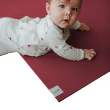 SanoSoft Krabbelmatte Rot, | Gr.: 240 x 200 cm