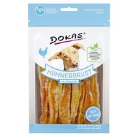 Dokas Hühnerbrust in Streifen Hundesnack Sparpaket 11 x 70 Gramm