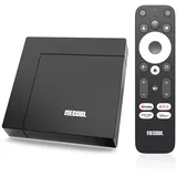 Android TV Box 12.0, MECOOL KM9 PRO MAX, Smart-TV-Box, 2 GB, 32 GB, Netflix-Zertifizierung, Google-Assistant, Dolby Audio, GTV Box, 4 K, unterstützt AV1 HDR 4 K 2.4 G 5.0G WiFi5 BT5.0