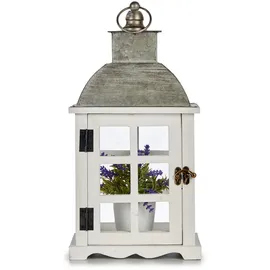 Gift Decor Laterne Aus Holz Miro, 39 cm,
