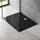doporro Lucia02 Duschwanne flach 90x100x4 Acryl Schwarz