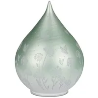 Formano Nachttischlampe Blumenwiese, mit Timerfunktion grün