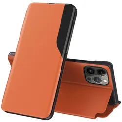 Hülle für Apple iPhone 15 Pro Max Handy Schutz Case Cover Flip Klapp Tasche Etui