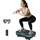 sportnow Vibrationsplatte Schwarz