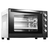 Comelec S0429046 Ho4804Icrl, 48 l, 1300 W, Edelstahl, Schwarz
