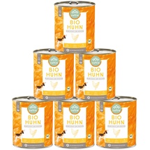 Naftie 100% Bio-Huhn 6x800 g Dose