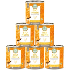 Naftie 100% Bio-Huhn 6x800 g Dose