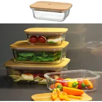 Cepewa Vorratsglas Bambus - bunt | BHT 14.50x5x10.50 cm