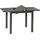 Merxx Semi-Balkonausziehtisch Gartentisch 80-120 x 70 x 75,5 cm Graphit