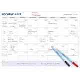 Staedtler Lumocolor Wochenplaner Tageseinteilung 84,1 x 59,4 cm
