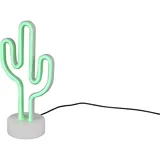 Trio Reality Leuchten LED-Tischleuchte Cactus Kunststoff