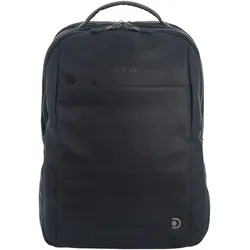 Cityrucksack DISCOVERY "Heritage", Gr. B: 13cm, schwarz, Polyurethane, casual, Rucksäcke, Polyurethane material