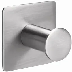 Tesa Haken PowerButton Gebürsteter Stahl Edelstahl 59332-00000-01
