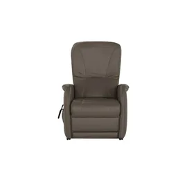 HIMOLLA Fernsehsessel 7568 Leder 83 x 114 x 93 cm Braun mit Relax-Funktion