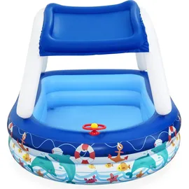 BESTWAY Sea Captain Baby-Pool 213 x 155 x 132 cm (282L)