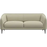 2,5-Sitzer FLEXLUX "Belle Designsofa, Couch, bequem durch Kaltschaum im Sitz", beige (sandy beige), B:188cm H:74cm T:89cm, 100% Polyester, Sofas, Skandinavisches Design, In hochwertiger Verarbeitung