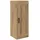 vidaXL Wandschrank Artisan-Eiche 34,5 x 34 x 90 cm Holzwerkstoff