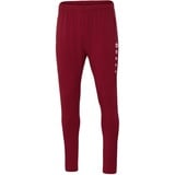 Jako Damen Trainingshose Premium weinrot, 38