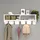 [en.casa] Wandgarderobe Åstorp Weiß