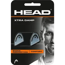 HEAD Xtra Damp 2 pcs Pack BLACK - 