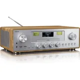 Lenco DAR-281WDSI DAB+ FM, PLL, Bluetooth® Radio Silber
