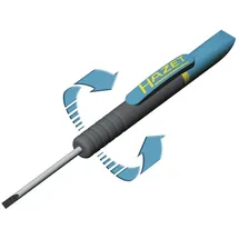 HAZET Clip-Schraubendreher 805C-25 0,4 x 2,5 mm