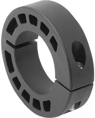KLEMMRING INNEN GESCHLITZT, D1=30, D2=54, D3=M04, B=14, KUNSTSTOFF, KOMP:EDELSTAHL