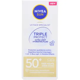 NIVEA Triple Protect Sonnenfluid LSF 50+ 40 ml