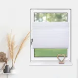 deco-raum Plissee Basic 45 x 150 cm weiß