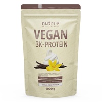 Nutri + Vegan 3K Protein Vanille Pulver 1000 g