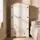 Idimex Kleiderschrank Campo 100 x 190 x 51 cm Weiß/Natur