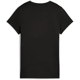 Puma Ess Script Kurzarm-T-Shirt Black XS