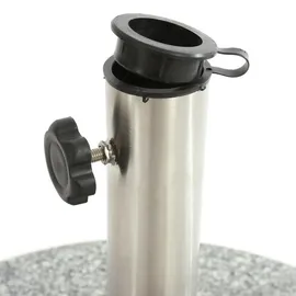 MCW Sonnenschirm-Ständer Schirmständer Granit