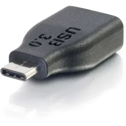 C2G USB C to USB A Adapter - USB C to USB Adapter - 5Gbps - Black - M/F - USB-Ad