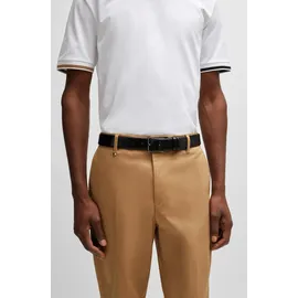 Boss Herrengürtel Leder schwarz 95
