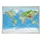 georelief Vertriebs GbR Welt Gross 1 : 53.000.000 mit Aluminiumrahmen