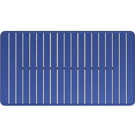 vente-unique Gartentisch 160 x 80 x 74,5 cm Dunkelblau