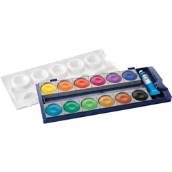 Pelikan K12 Wasserbasierte Farben – Farbkasten, 12 Farben