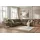 Home Affaire Eckcouch Chenille 290 cm 3-Sitzer Grün