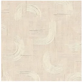 Rasch Textil Vliestapete Grafik beige B/L: ca. 53x1005 cm - beige